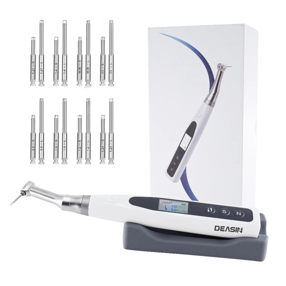 Electric Dental Torque Driver Wrench Ratchet Implant Torque Wrench with Screwdriver Repair Tools Kit Dental Equipment