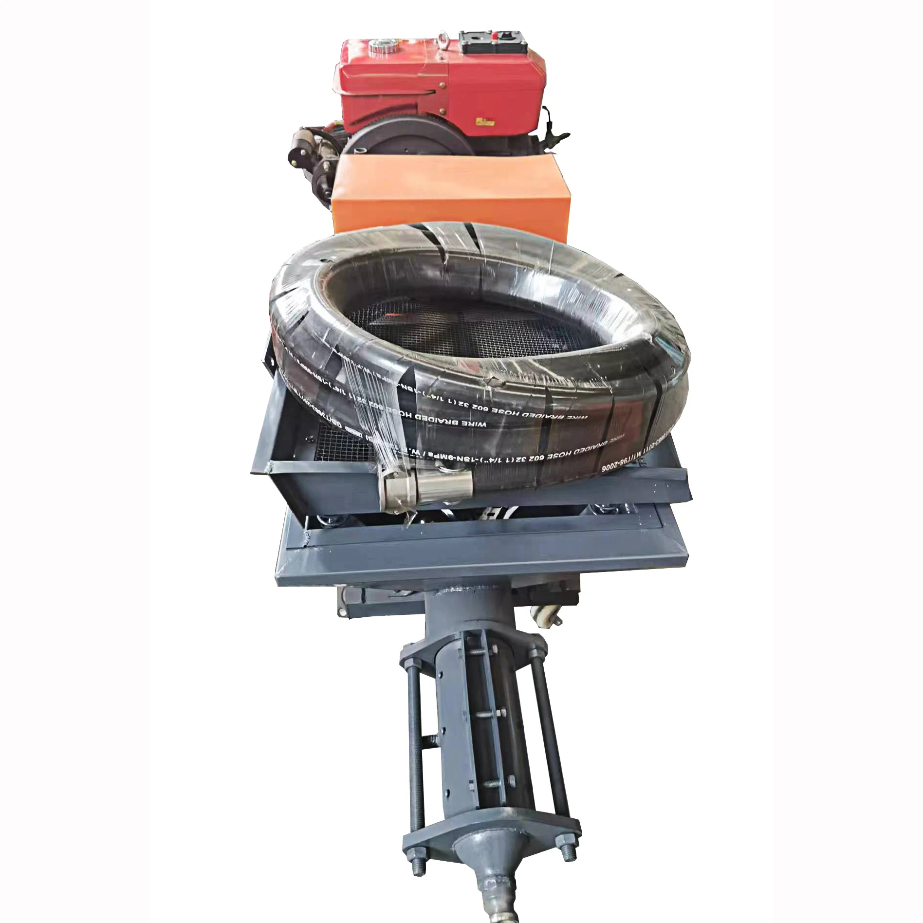 Low Cost Plaster Pump Mortar Spray Machine Diesel Mortar Sprayer Machines High Power Engine Cement Mortar Sprayer In Ghana