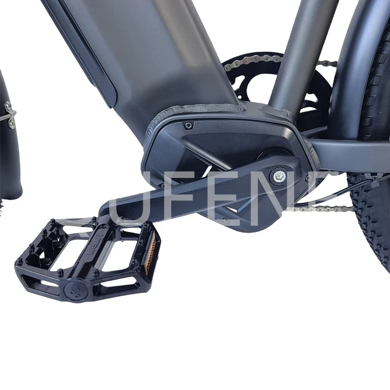 OEM Big Power 2 Wheels Disc Brake Mid Drive Motor Cheap Ebike Electric City Bike With Hydraulic Suspension