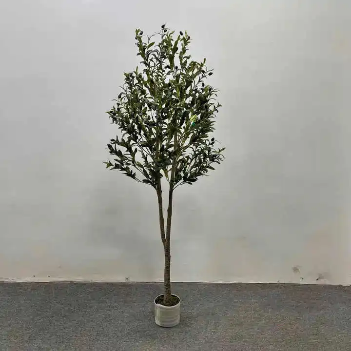 New Design 160cm Artificial Olive Tree Indoor Floor Decoration Faux Green Olive Tree For Garden Decoration