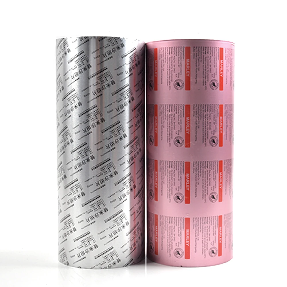 LoAluminum Foil Blister Foil Heat Sealing Alu Foil Used For Pharmaceutical Capsules And Tablets Packaging