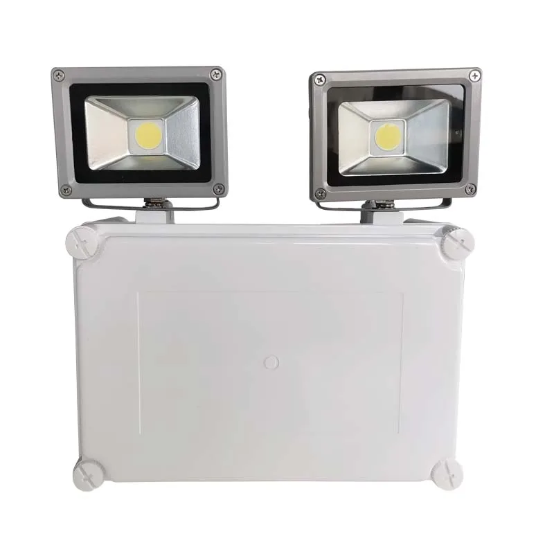 IP65 High lumen Rechargeable Twin Spot Led Emergency Light