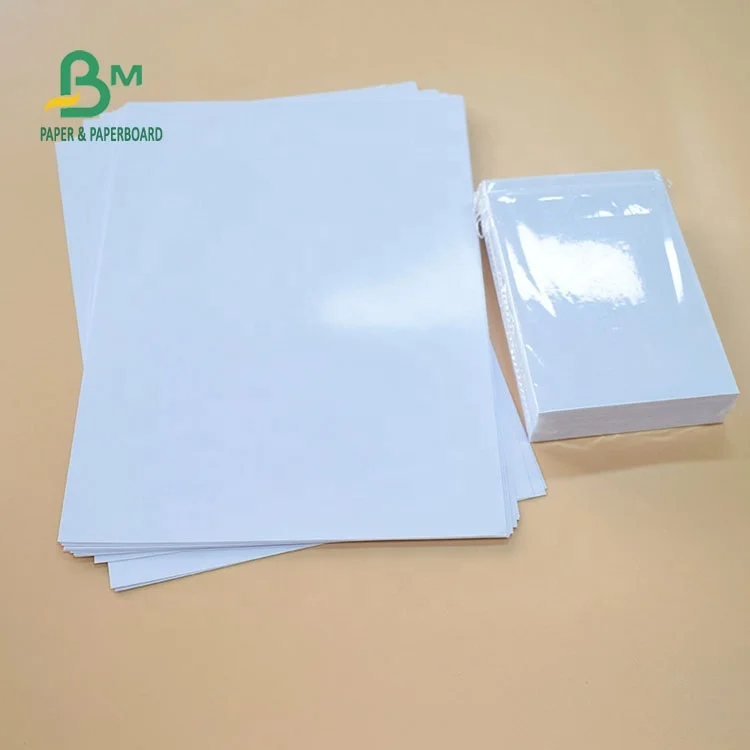 300gsm 14PT C2S Inkjet Glossy Photo Paper For Print Shop A3 A4 4R Waterproof