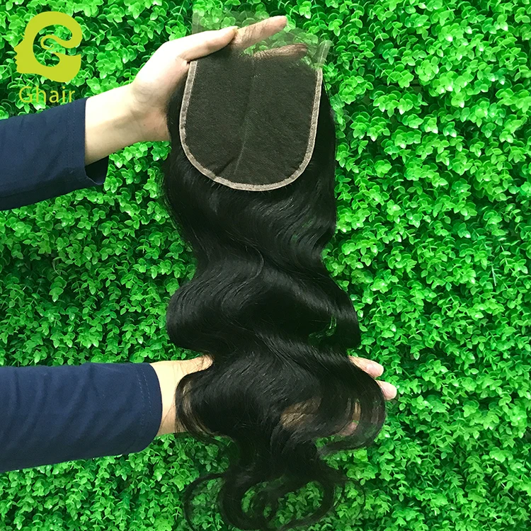 
Wholesale 10A+ HD thin lace closure 5x5 film lace closure in body wave 