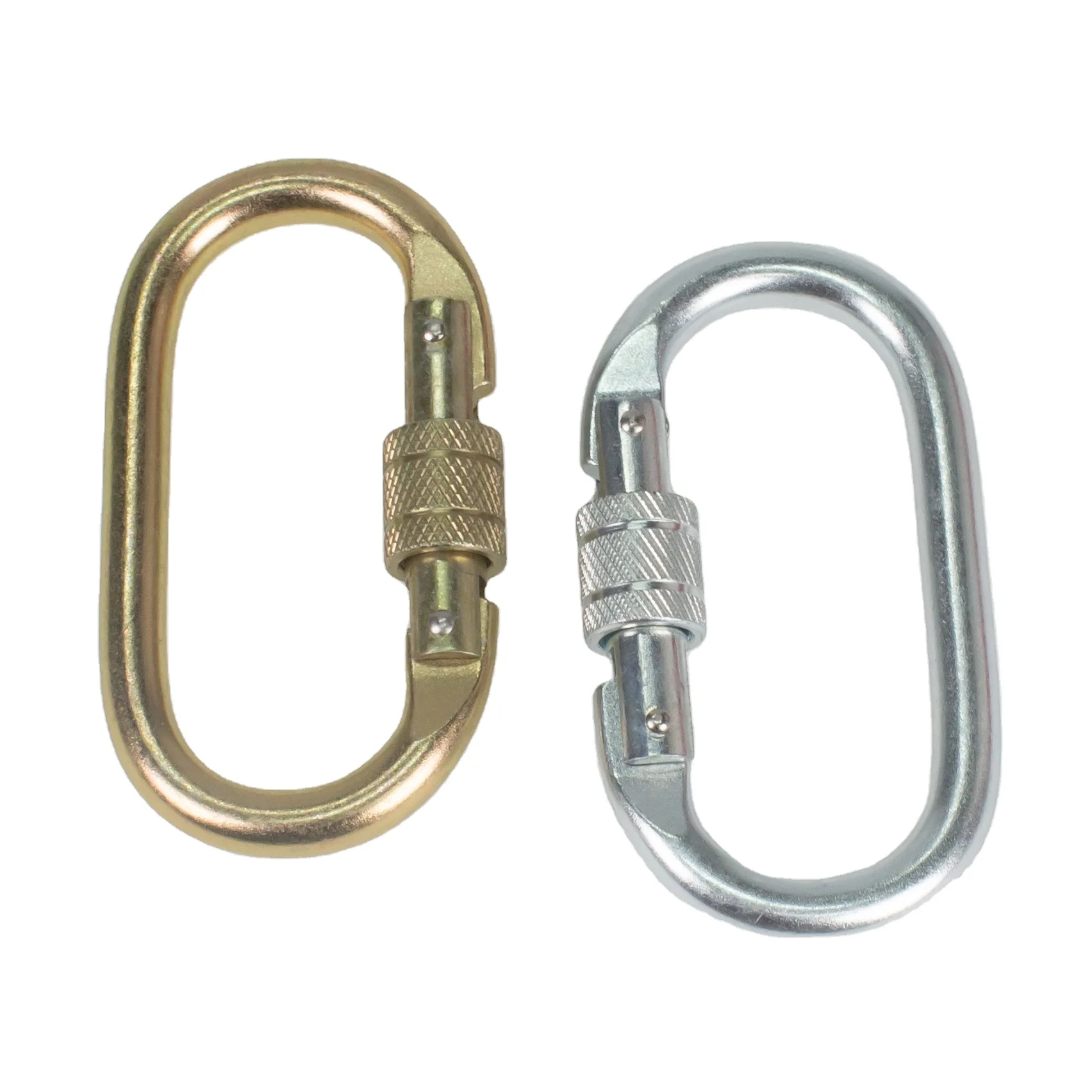 
Custom 23KN Safety Carabiner Hook Small Camping Cold Formed Steel Carabiner 