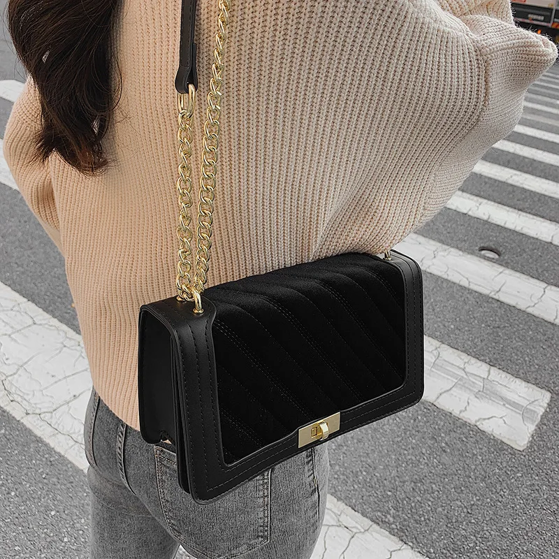 winter purse new style velvet bags vendor fashion purse bags 2020 designer jelly velvet purse and handbags