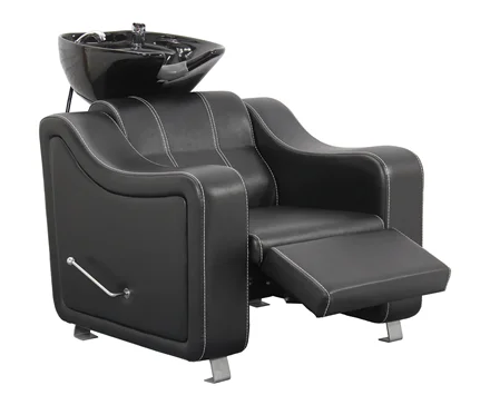 Factory Direct Classic Stainless Steel Base Seated Salon Shampoo Chair