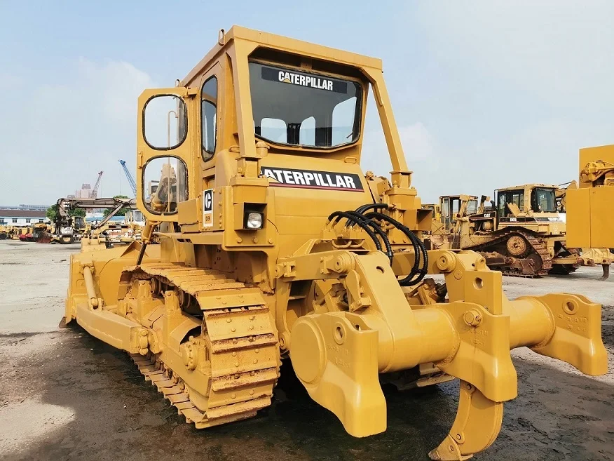 Japanese used bulldozers Caterpillar D8K D7H D7R D8R Bulldozer for sale