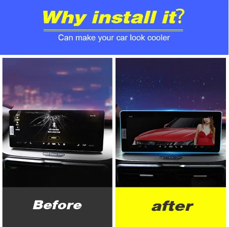 For Geely Coolray SX11 Car GPS Navigation film Display Touch Screen Protector interior decoration Tempered Glass accessories