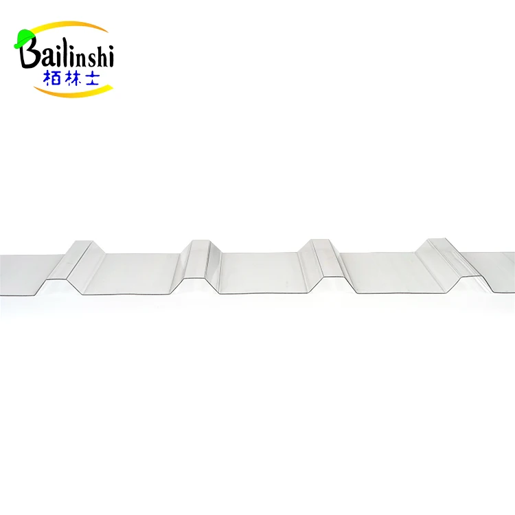 High quality 4--18mm thickness polycarbonate corrugated sheet