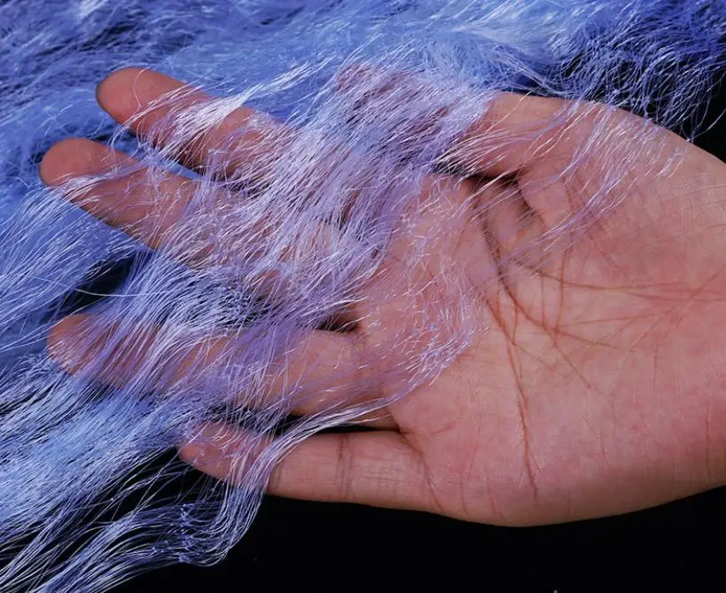 Popular blue gill net 3 layer 1.2m depth 50m 100m length fishing gill nets