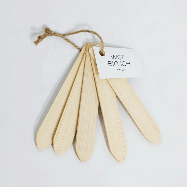 Garden Plant Identification Markers Bamboo Plant Labels