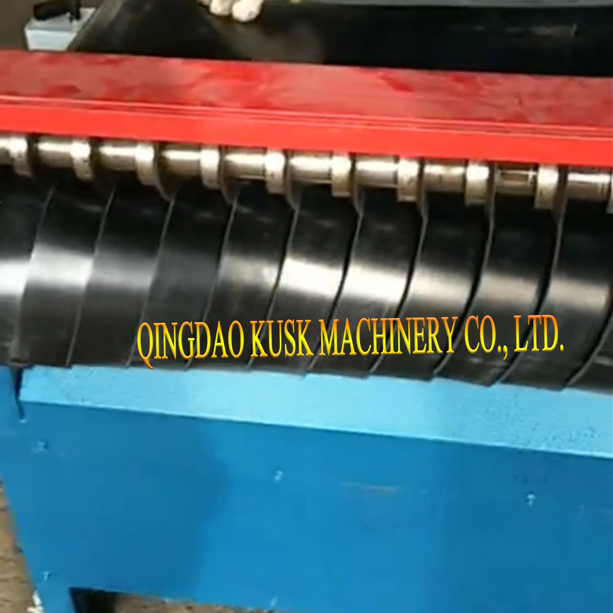 Rubber cutter wiper blade rubber strip band cutting machine