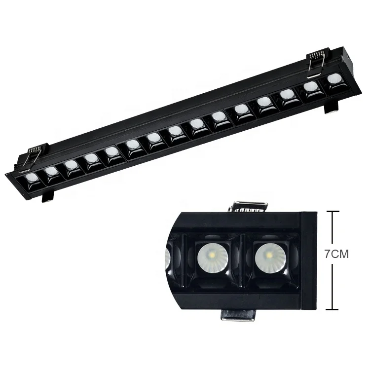 Ceiling Pendant Led Linear Lighting Fixtures For Home/Office/Studio/School/Hospital/Shopping Mall Light