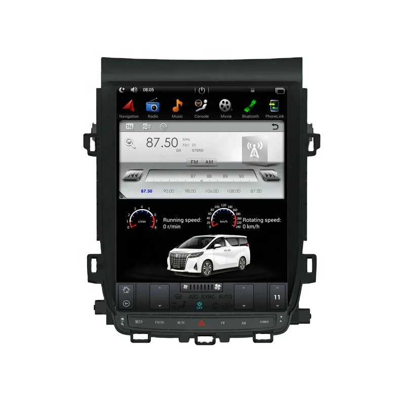 Топ радио Android 9 0 автомобильный Dvd-плеер для Toyota Alphard