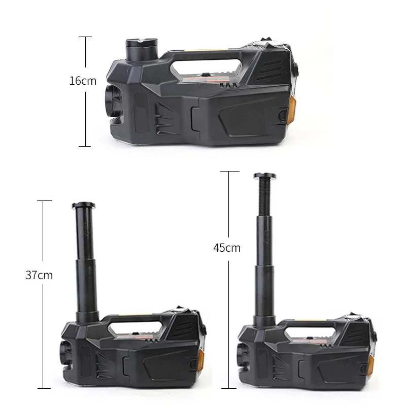 
3 in 1 electric car hydraulic jack 1-10T car jacks 12v electric jack 3ton with air pump and eclctric impact wrench Car Jack 