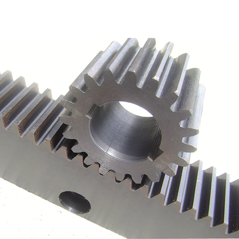 Cnc machining steel pinion helical wheel rack gears