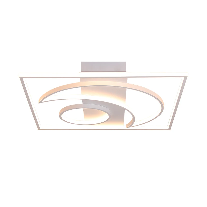 Royaleyes современный новый дизайн освещение Led Для Гостиная Спальня Кабинет белый/черный люстра