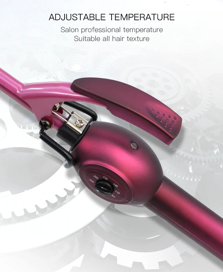 Ceramic Mini Hair Curler Professional Waver Hair Curling iron Custom Electric Mini Long barrel Iron Roller