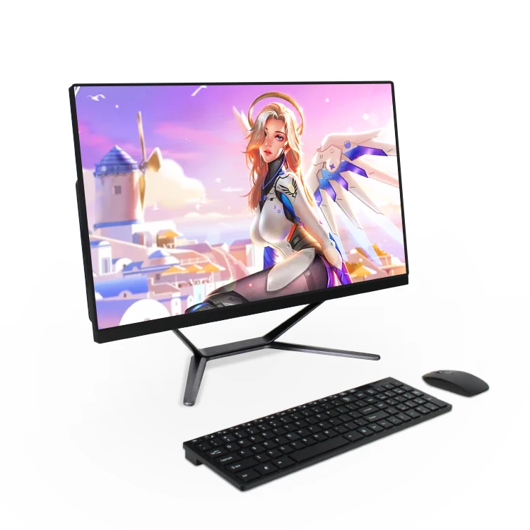  Дешевые 24 дюймов core i3 i5 i7 игровой ПК настольный