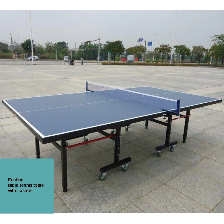Customized foldable indoor outdoor OEM 18mm 25mm ping pong table moveable table tennis table