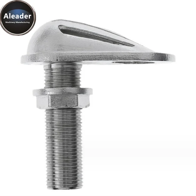 Stainless steel 316 marine filtration benzene body outlet yacht floor drain filter screen drainage outlet seabed