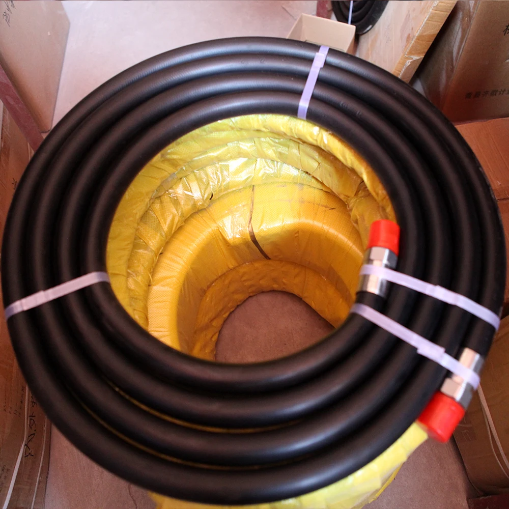 High Quality Fast Delivery Hydraulic Rubber Heat Resistant Fuel Oil Fittlingsand Hoses