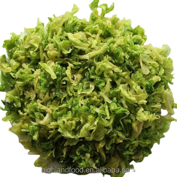 New Harvest Dried Dehydrated Green Cabbage Leaves Flakes