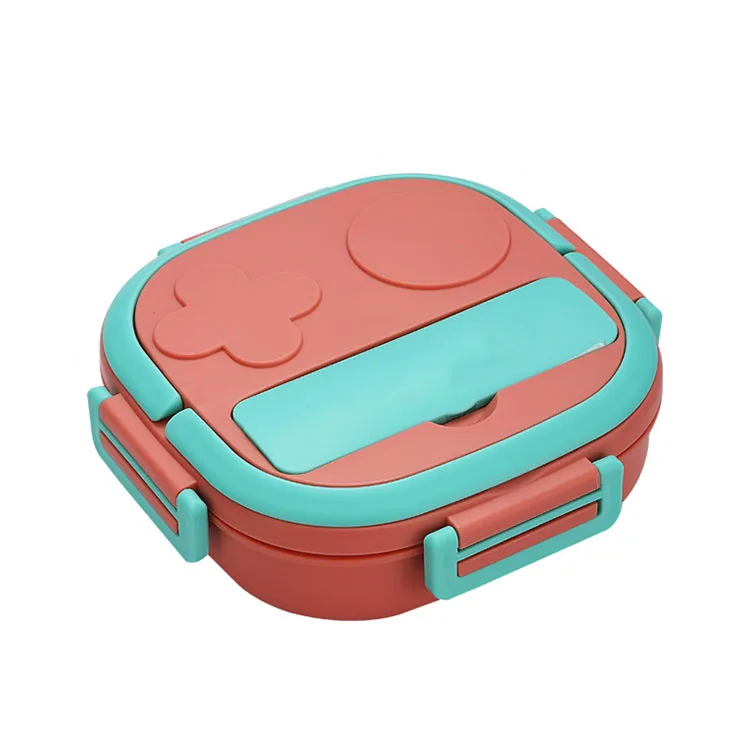 All In One Insulated 3 Tier Stackable Stainless Steel Bento Box 4 Layer Tiffin Carrier Food Container Lunch Box With Handle