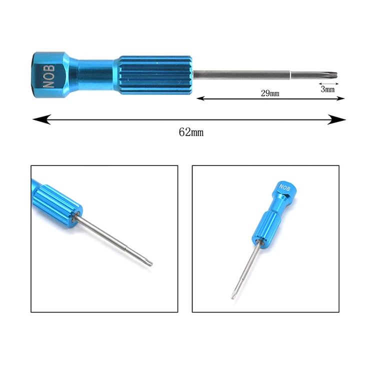 Dental Lab Implant Screwdriver Set 8 Pcs Mini Technical Screwdrivers Mechanic Micro Screw Drivers Kit