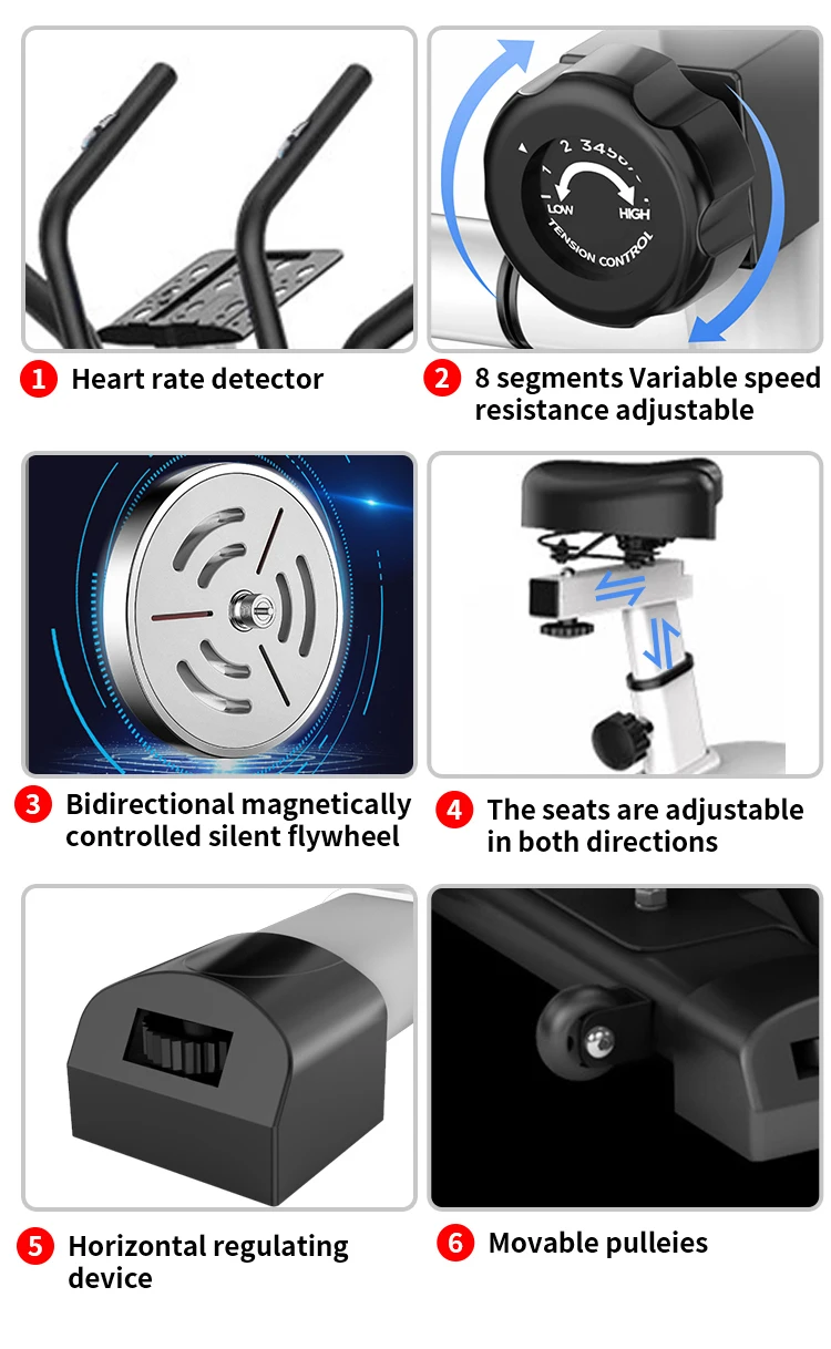 SD-E05 Wholesale price Quiet Driving System indoor Magnetic Elliptical trainer With 5kg Flywheel
