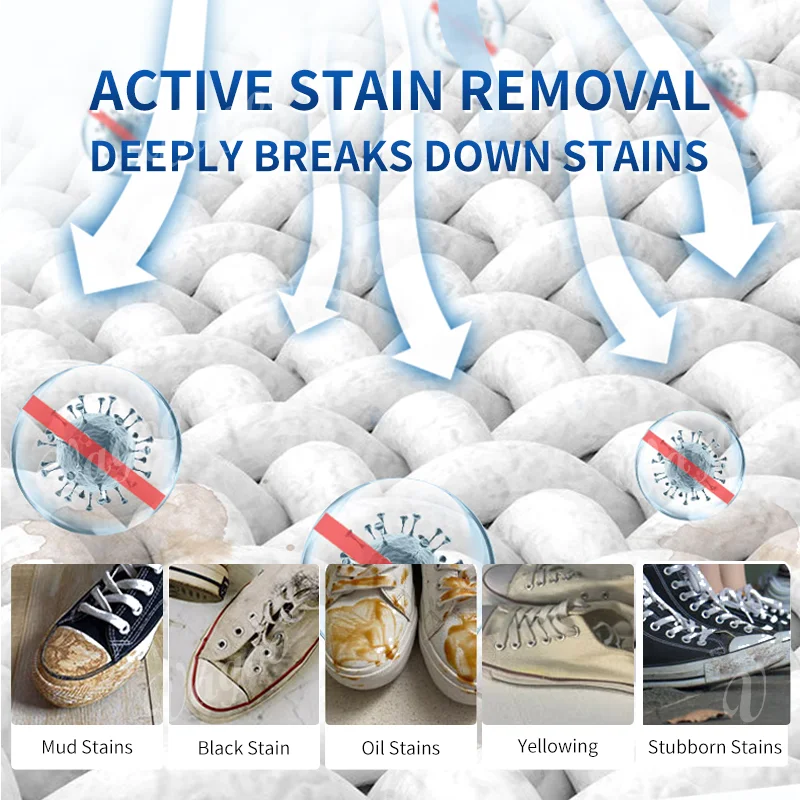 OEM ODM Hot Selling Shoe Cleaner Spray Powerful Clean Spray For All Leathers Sport Shoes Soften Stain And Dirt Cleanser Spray