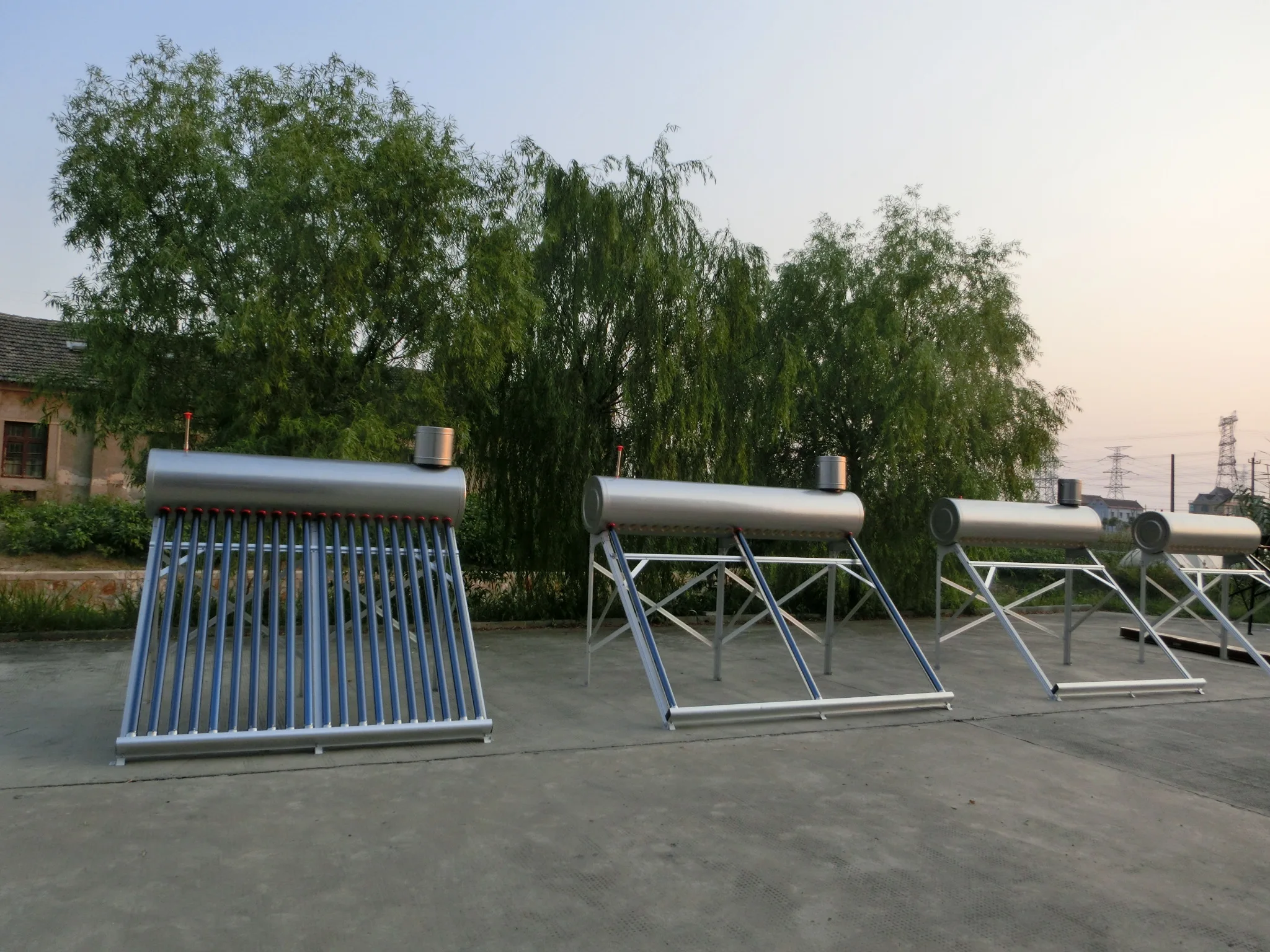 Stainless Steel Gravity Solar Water Heaters(Domestic Use)