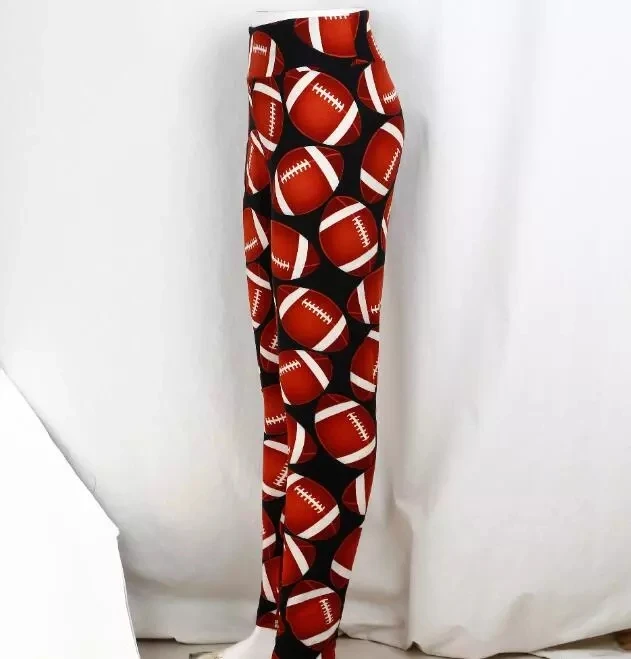 
High quality high waisted workout plus size custom sublimation print leggings for women 