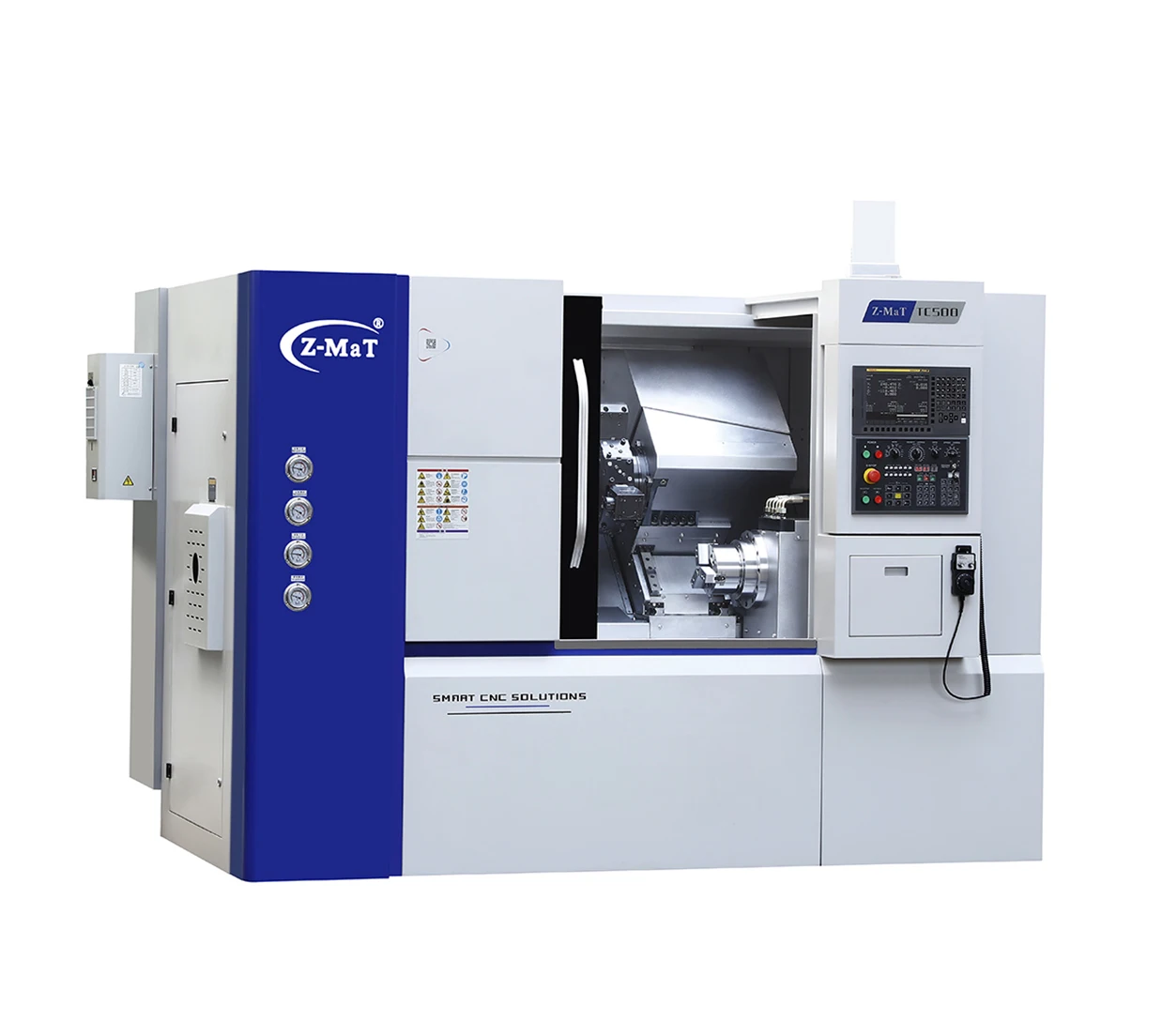 5-Axis токарный станок двойной шпиндель TC500 12-инструмент живой инструмент турель аэрокосмической
