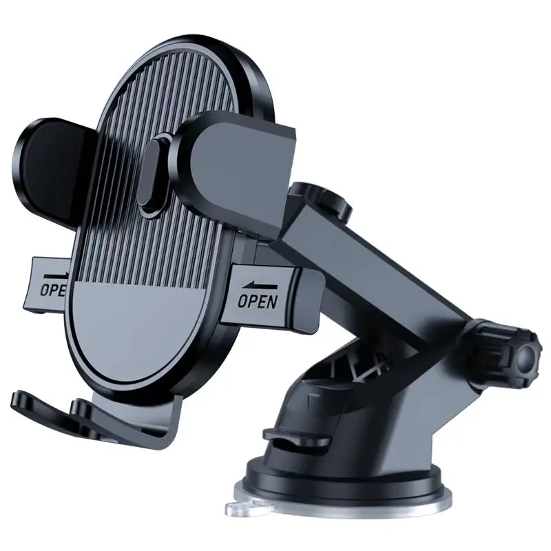 Car accessories 2023 car phone holder of dashboard air vent windshield gravity  universal bracket telescopic long arm car mount