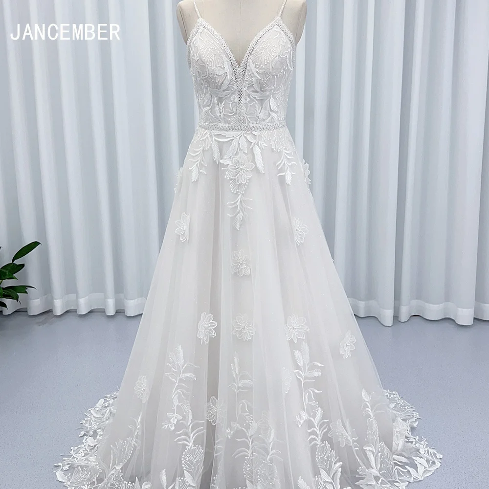 Chic Elegant Dresses Women Bride Lace boho Wedding Dresses Formal Long Dress Hx02-2