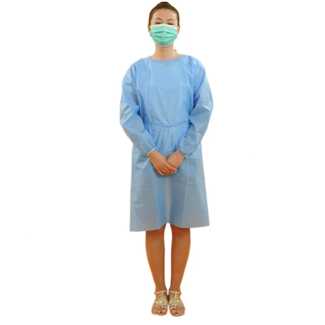 
Level 2 Professional PP PE SMS Hospital Doctor Surgical Gowns Non Woven Disposable Medical Gowns 