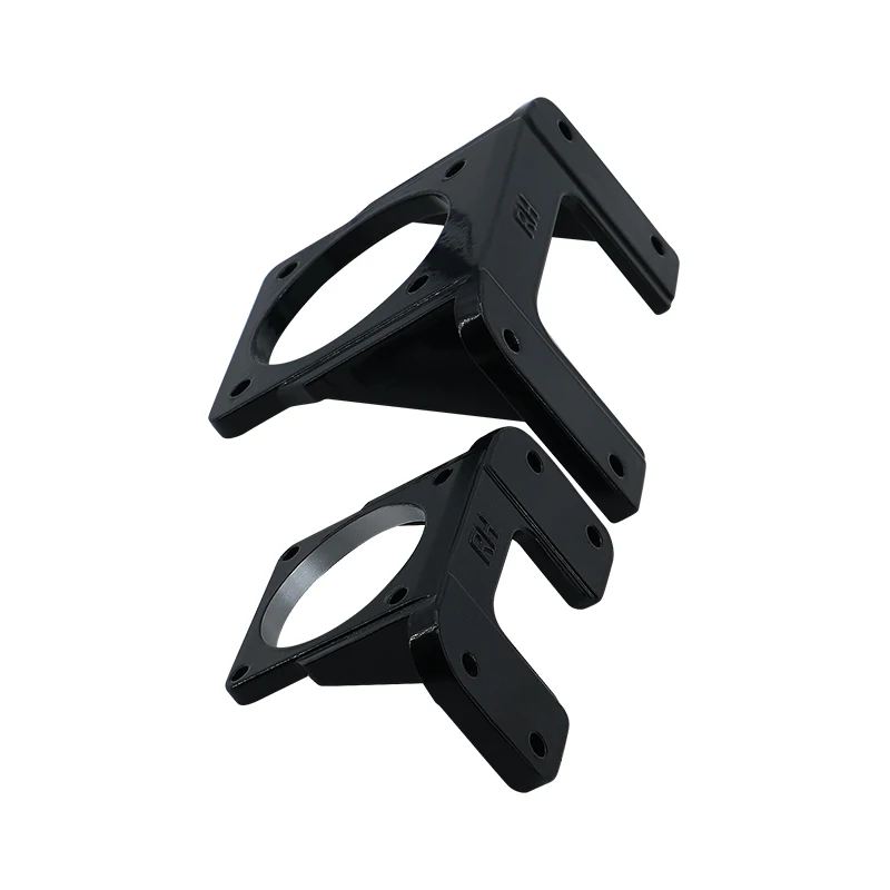 Монтажные кронштейны из нержавеющей стали для штамповочного шагового двигателя Nema17 Nema23 Nema34 шаговый двигатель 60 80 90 110 130 серводвигатель