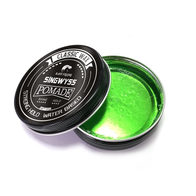 Wholesale Factory Pomade Organic Olive Hair Wax Vitamin E Formula