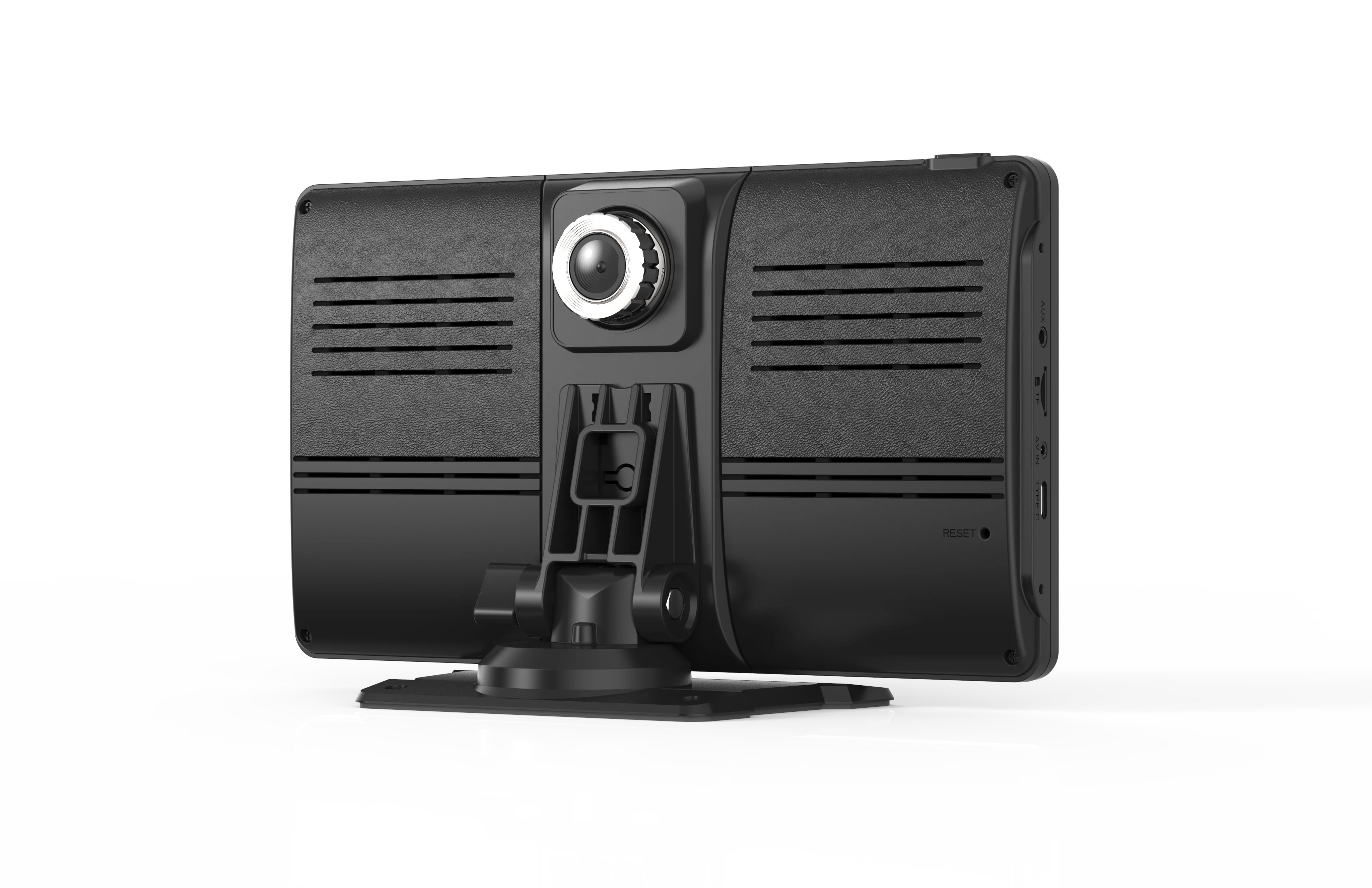 9.0 inch Portable Wireless Carplay Android Auto AUX FM GPS Car Stereo with 4K Dash Cam Front Rear View Backup