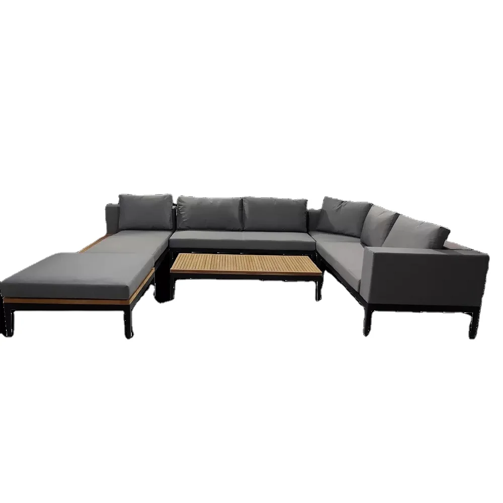 Customized Modern Design Outdoor Furniture Sectional Fabric Sofa