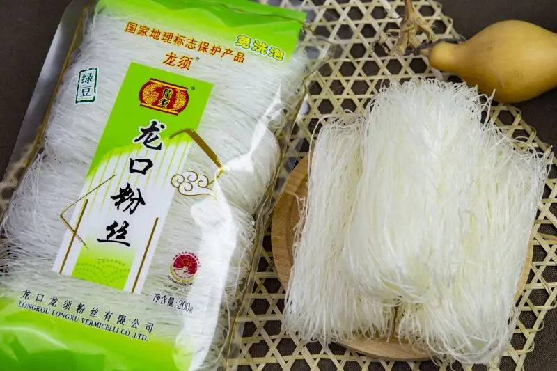 Competitive Price New Design Clear White Longkou Thread Mung Bean Vermicelli