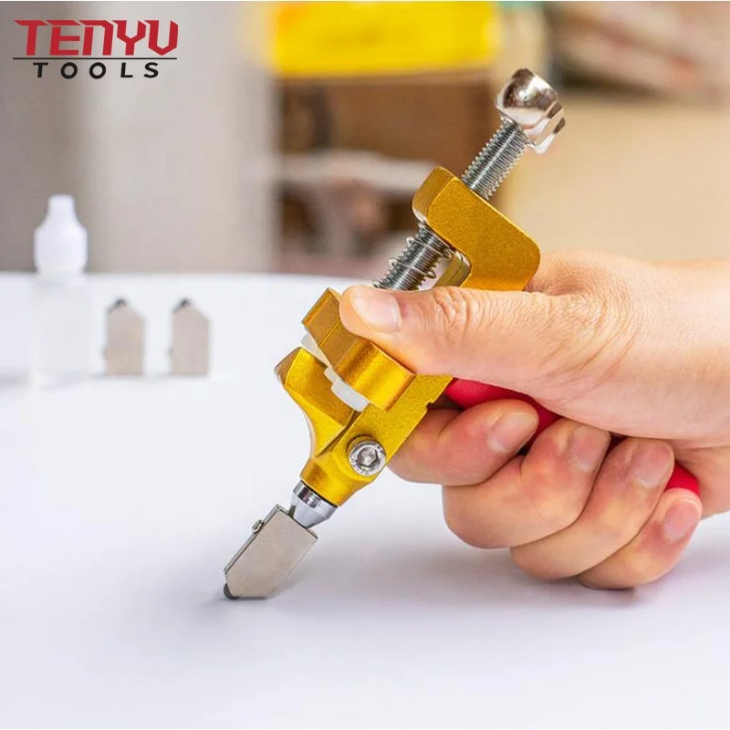 2 in 1 Hot Sell Manual Tile Cutter Efficient Portable Glass Tile Opener Glass Cutter Hand Tool