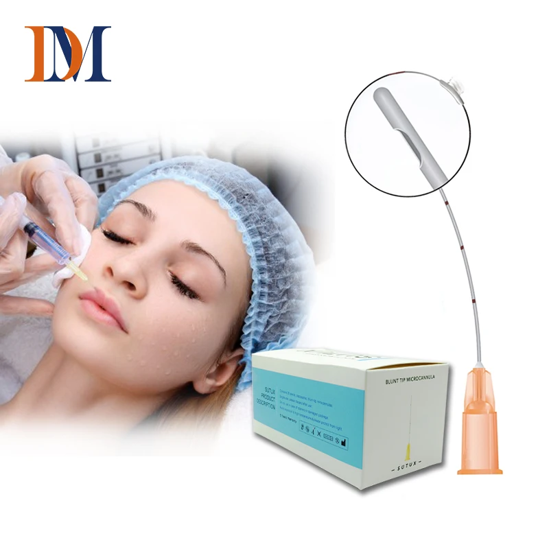 Медицинские расходные микро-канюли для эстетических инъекций