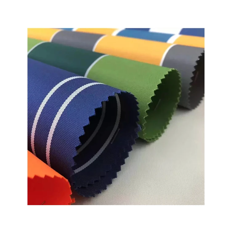 100%polyester yarn-dyed fabric Anti Fading Solution Dyed Textile Outdoor Acrylic Fabric For Awning