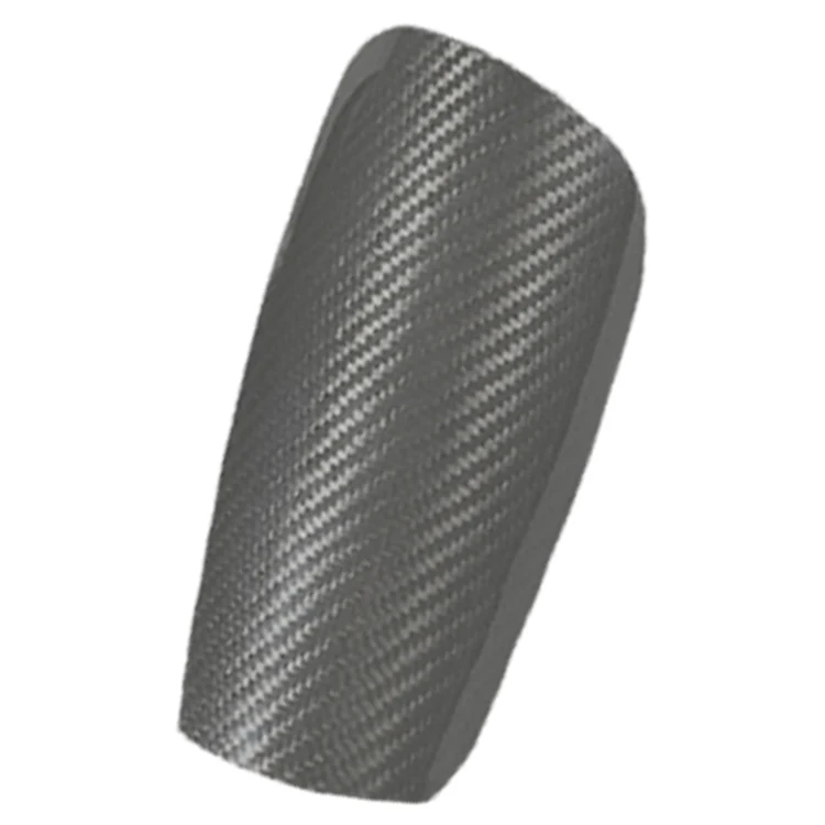 Custom shin guard carbon fiber soccer football kids