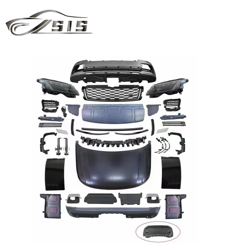 2013-2023 Year RR Vogue Bodykit For Vogue Plastic Material Front Bumper Hood Tail Light Grilles Rear Diffuser Bumper Car Parts