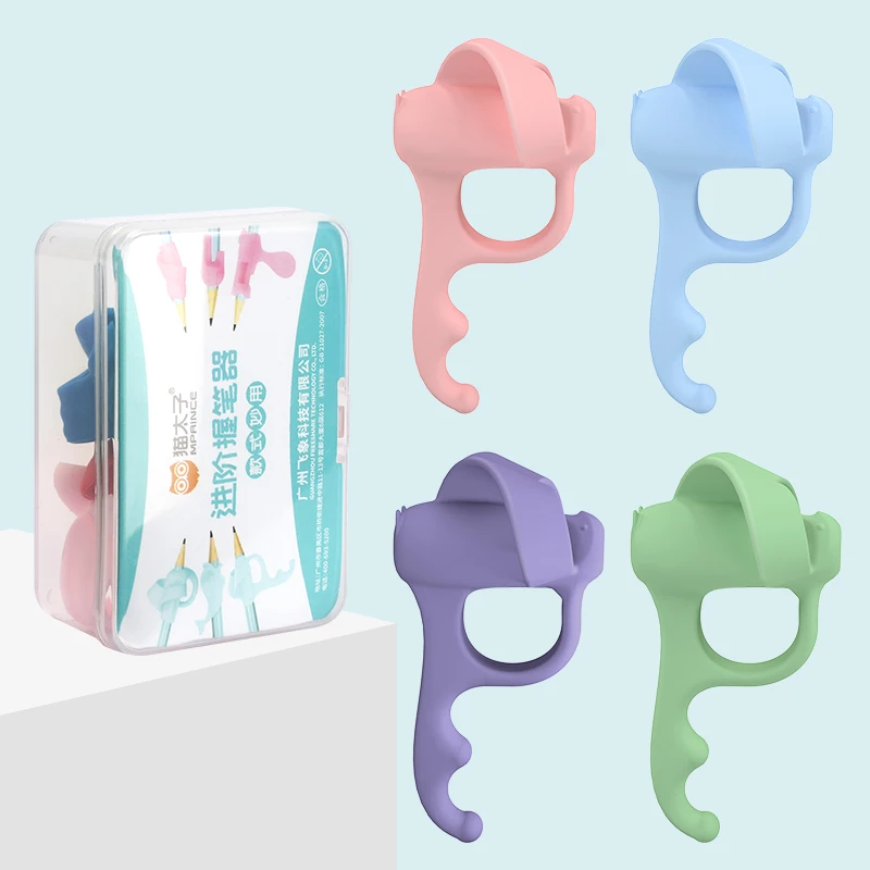Silicone pencil grip for Kids Handwriting Writing Aid grippers for children for students