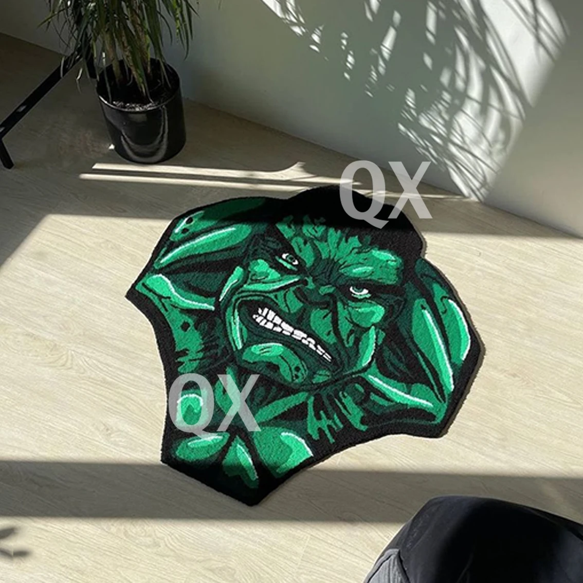 Professional Supplier 3d Floor Mat Carpet With Logo Character Design Shape Handmade Area Custom Rug